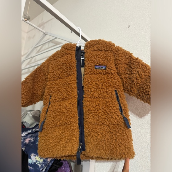 Patagonia Hi Loft Fleece Parka (size 6-12m) - Picture 2 of 7
